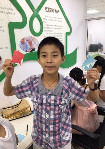 孩子们自创书签