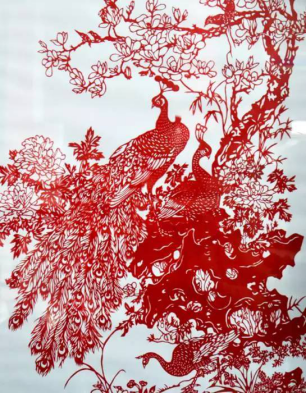 张老师剪纸作品1